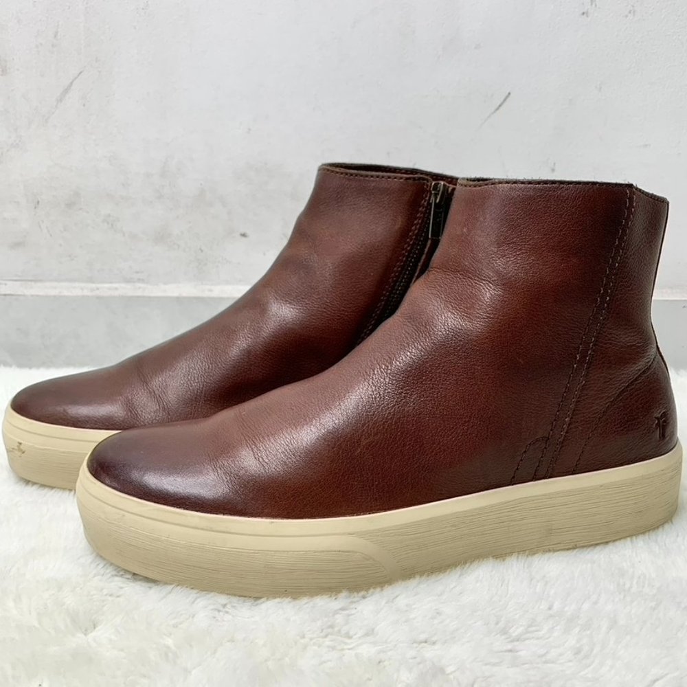 Frye Brown Leather Men's Boots